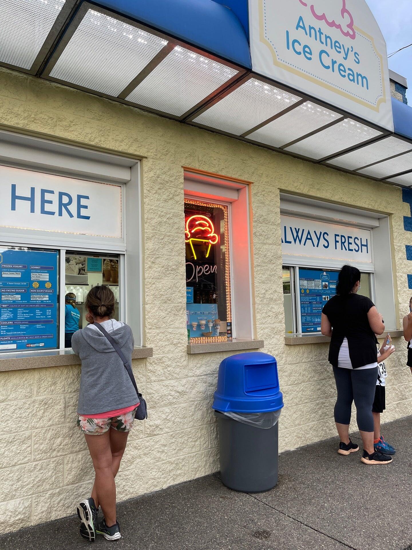 Antney's Ice Cream storefront